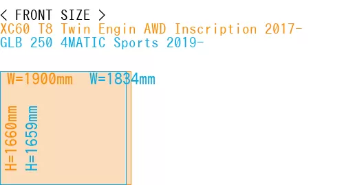 #XC60 T8 Twin Engin AWD Inscription 2017- + GLB 250 4MATIC Sports 2019-